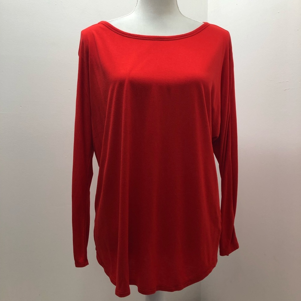 Gap Slim Doll Red Top Womens Size L